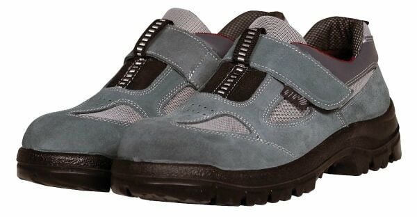 414 S1 Süet Deri Cırtlı İş Ayakkabısı Çelik Burunlu (Numara Seçiniz)