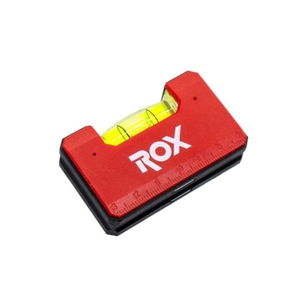 ROX Mıktanıslı Cep Tipi Mini Su Terazisi 65 mm (153ROX0280)