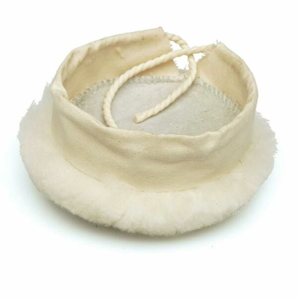 Dekor 1254 Saf Yün Polisaj Keçesi İpli Çap 10cm