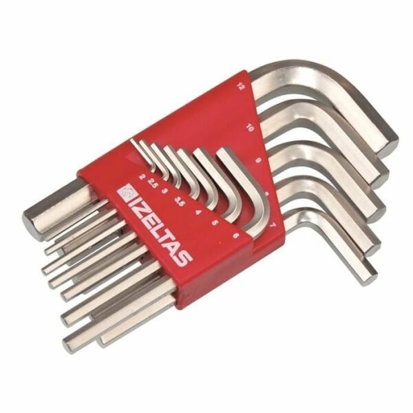 İzeltaş- Allen Anahtar Takımı 12 Parça - 4900003112