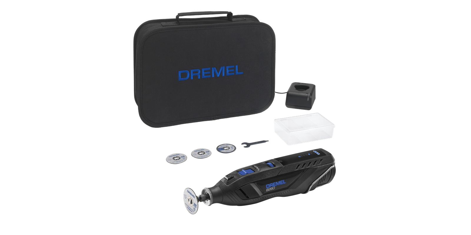 DREMEL 8260 Akülü Gravür Seti 12 Volt 5 Parça (F0138260JA)