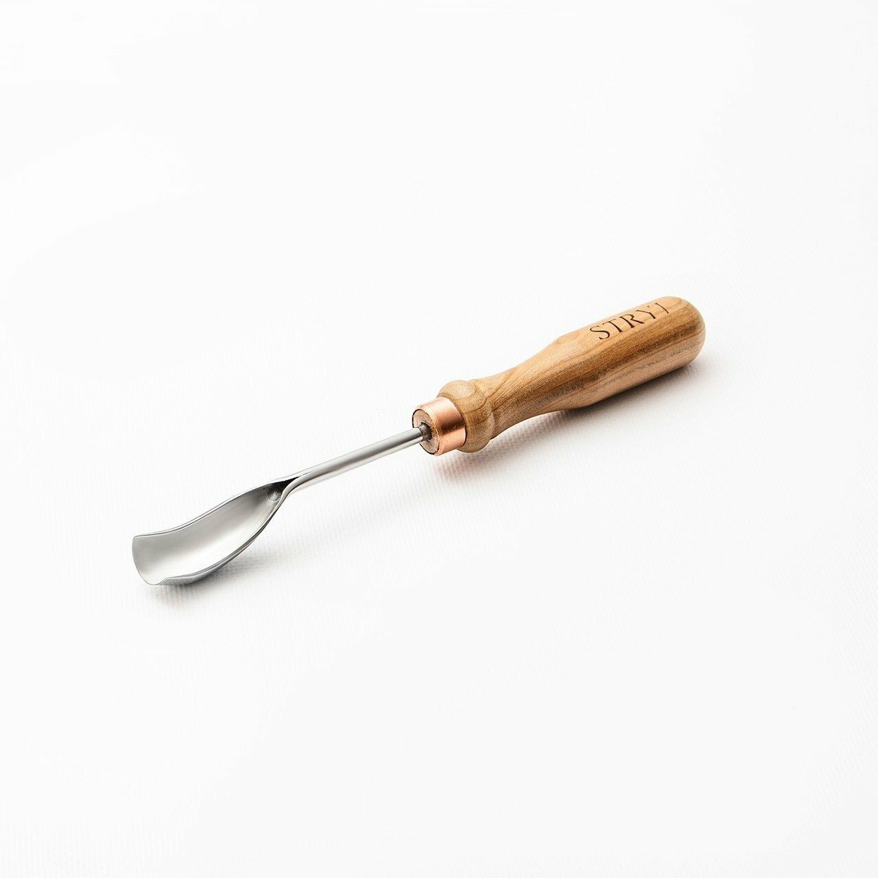 STRYI 119920 Bükülmüş Derin Oluklu Kuksa ve Kaşık Oyma Iskarpelası 20 mm