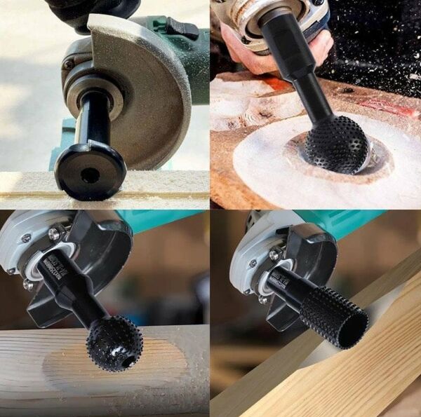 NEXON 6229 Ahşap İşleme Törpü Seti 3 Parça (Avuç Taşlama Makinası İçin)