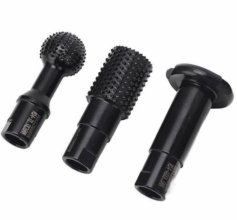 NEXON 6229 Ahşap İşleme Törpü Seti 3 Parça (Avuç Taşlama Makinası İçin)