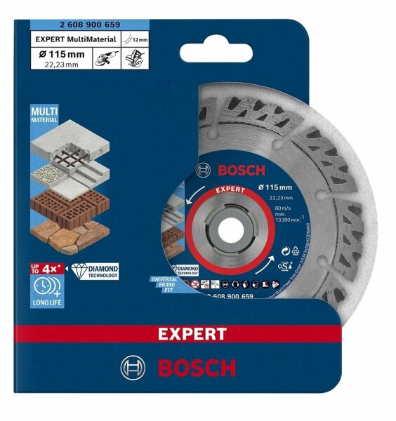 BOSCH EXPERT Multi Material Elmas Testere 115 mm