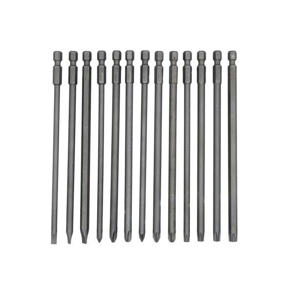 İzeltaş- Uzun Bits Uç Takım 13 Parça (150 Mm)