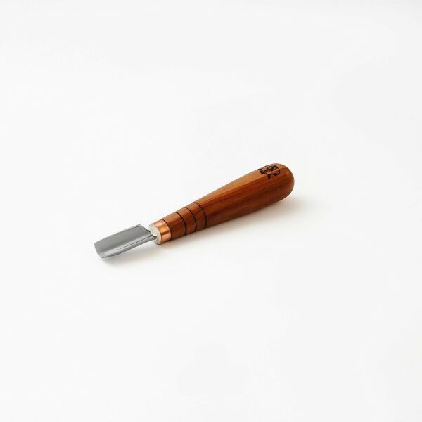 STRYI 390910 Kısa Tip Oluklu Ahşap Oyma Iskarpelası 10 mm