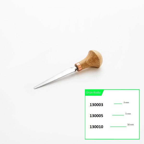 STRYI 130003 Düz Tip Ahşap Oyma Iskarpelası 3 mm