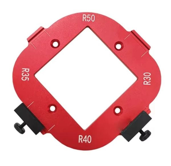 ROX WOOD Ahşap Radyus - Köşe Yuvarlama Şablonu Aluminyum Gövdeli Freze Makinaları için (153ROX0282)