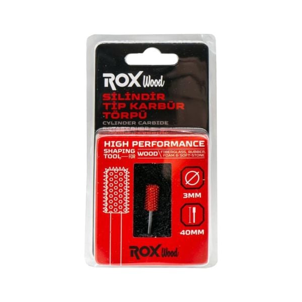 ROX WOOD Karbür Silindir Tip Ahşap Şekillendirme Törpü (153ROX0278)