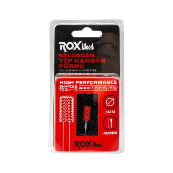 ROX WOOD Karbür Silindir Tip Ahşap Şekillendirme Törpü (153ROX0278)