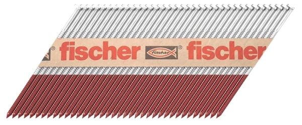 FISCHER FGW 90 için 34° Ahşap Çivisi Havalı Ve Gazlı Çivi Çakma Tabancalarına Uyumlu (Ölçü Seçiniz)