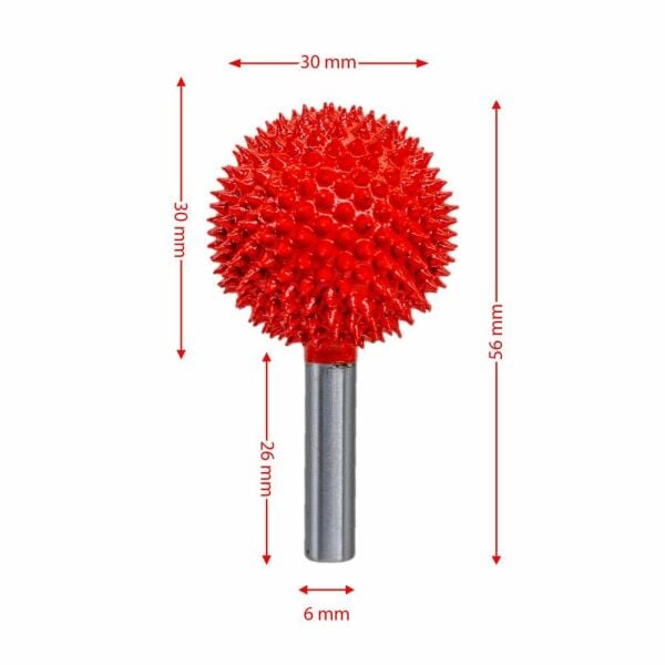 ROX WOOD Karbür Yuvarlak Tip Ahşap Şekillendirme Törpü (153ROX0285)