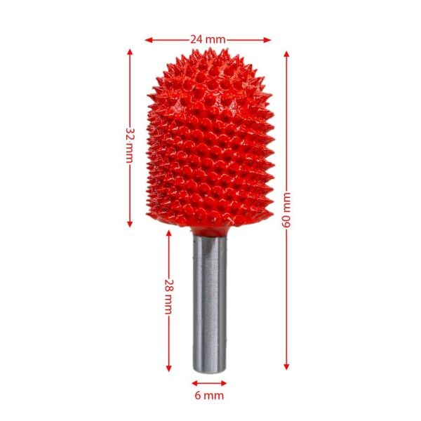 ROX WOOD Karbür Oval Başlı Ahşap Şekillendirme Törpü (153ROX0286)