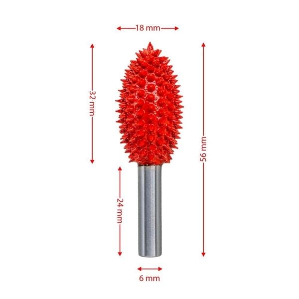 ROX WOOD Karbür Alev Tip Ahşap Şekillendirme Törpü (153ROX0287)
