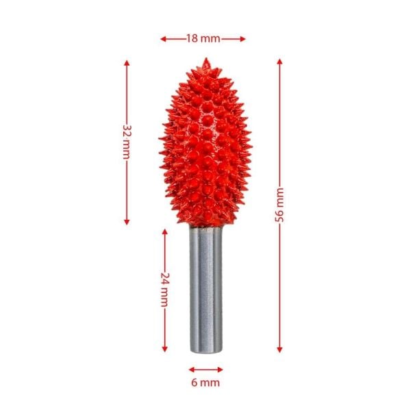ROX WOOD Karbür Alev Tip Ahşap Şekillendirme Törpü (153ROX0287)
