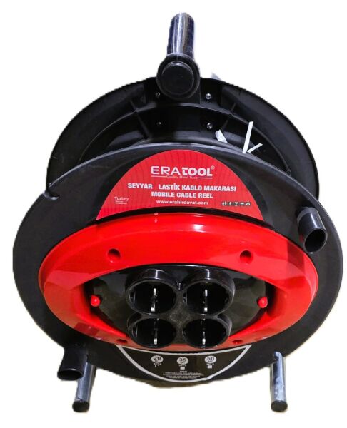 Eratool ERA00943-  Makara Seyyar Kablo 4 Prizli 3x2.5mm 20 metre