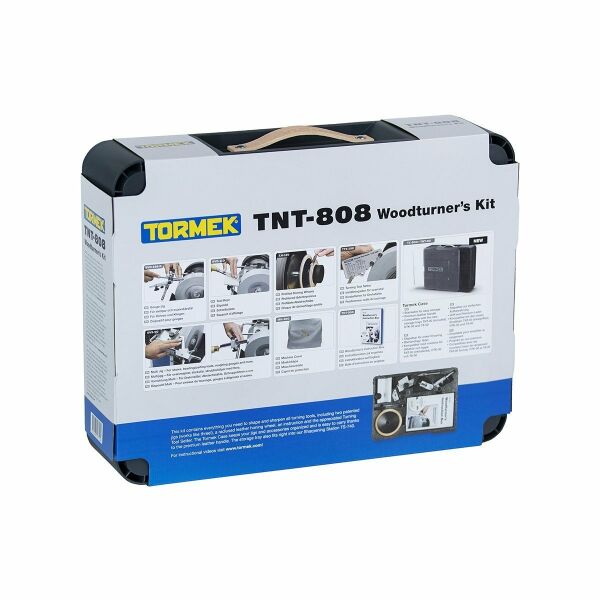 TORMEK TNT-808 Ahşap Torna Bıçağı ve Iskarpela Bileme Seti