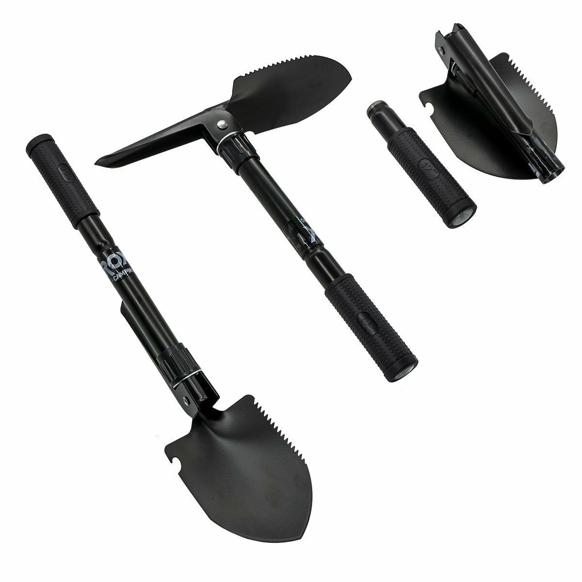 ROX Camping Pusulalı Katlanır Kamp Küreği 42 cm (153CAMP0106)