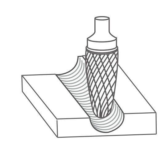 NEXON F Tipi 4 mm Oval Elmas - Karbür Kalıpçı Freze Ucu (Dremel Uyumlu)