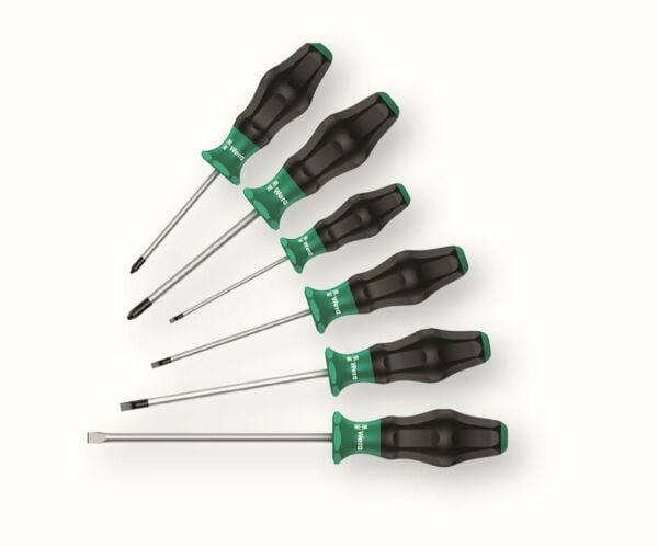 WERA 1334/6 Kraftform Tornavida Takımı