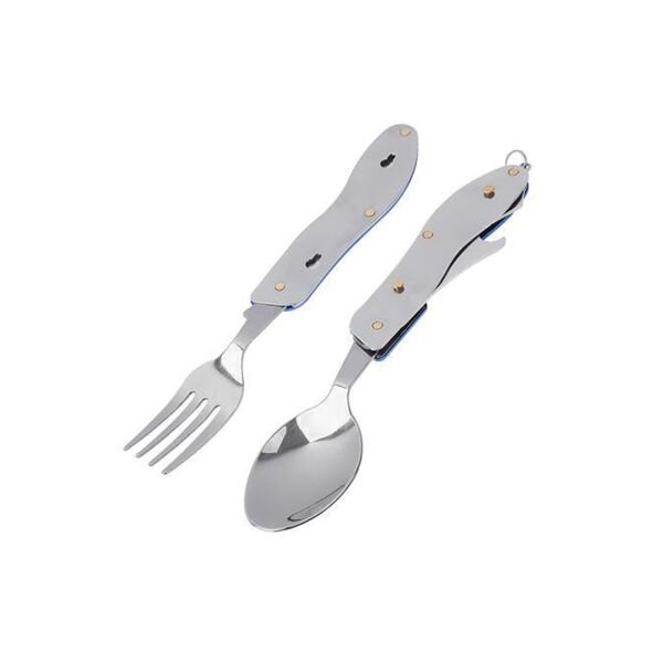 Nexon 5336 Portatif Katlanır Çatal Kaşık Çakı Seti