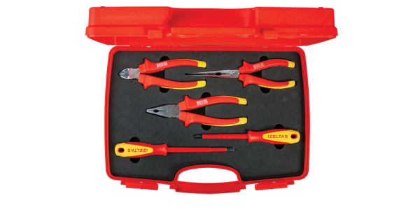 İzeltaş- 1000V İzoleli Elektrikçi Seti (5 Parça)