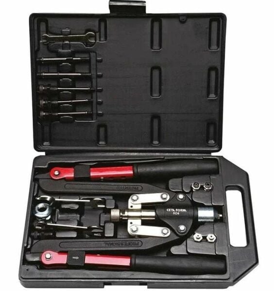 CETA FORM R04K Katlanır Kollu Perçin Tabancası Takımı (Pop/Somun Perçin İçin)