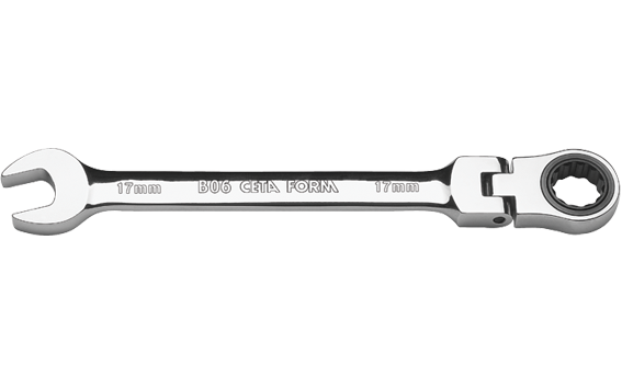 CETA-FORM B06 C-Gear Mafsallı Cırcır Anahtar 15 mm