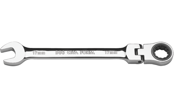 CETA-FORM B06 C-Gear Mafsallı Cırcır Anahtar 18 mm