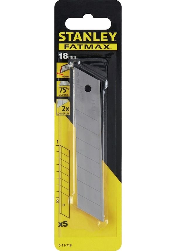 Stanley 0-11-718 Maket Bıçağı Yedeği 110X18 MM 5X1 (Fatmax)