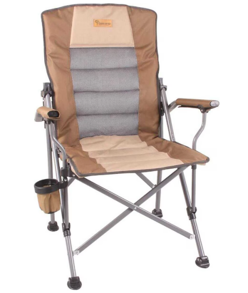 FREECAMP WAYNE Katlanır Kamp Sandalyesi (Kahverengi)