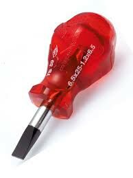 İzeltaş- Kraft Seri Düz Uçlu Topaç Tornavida 5.5X40