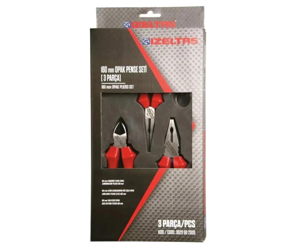 İzeltaş- 160 Mm Opak Seti ( 3 Parça )