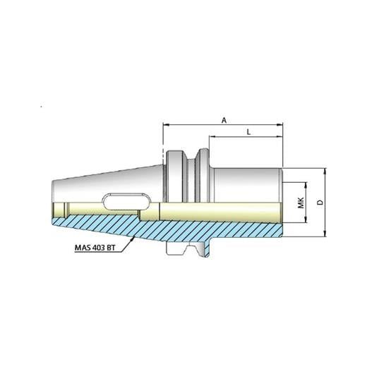 Heikenei BT40 Mors Adaptörü