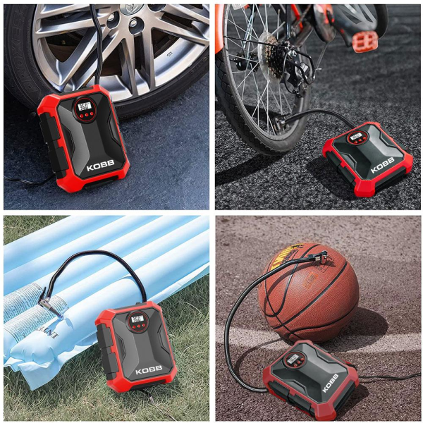 KOBB KB200 Dijital Göstergeli Hava Pompası 12 Volt 150 Psi