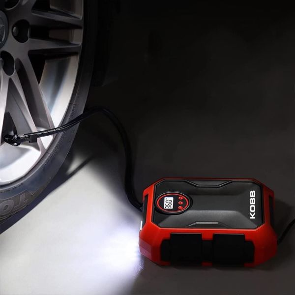 KOBB KB200 Dijital Göstergeli Hava Pompası 12 Volt 150 Psi