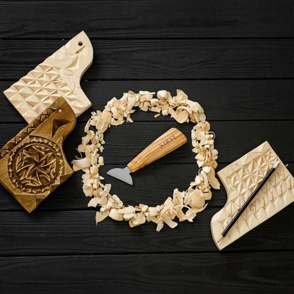 STRYI 187050 Ahşap Oyma Bıçağı 50 mm