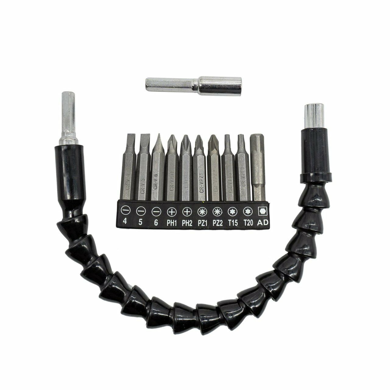 NEXON 5069 Esnek Bükülebilir Vidalama Adaptörü Seti 12 Parça