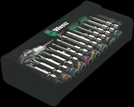 WERA 8100 SC 6 Zyklop Speed 1/4'' Cırcır Seti 28 Parça (05004016001)