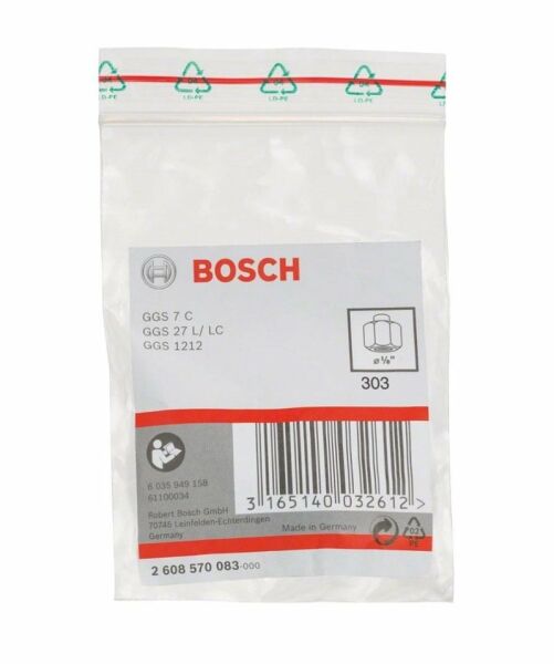 BOSCH Somunlu Pens Seti 1/8'' 3,2 mm (Kalıpçı Taşlama - Freze için)