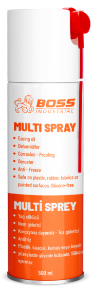 BOSS TEMİZLEYİCİ SPREY 500 ML (FREN BALATA)