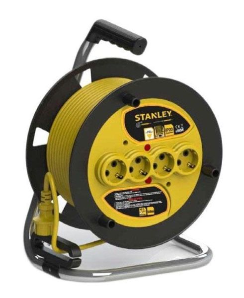 STANLEY ST-E-4015 Makaralı Ara Kablo 3x1.5 mm 40 Metre