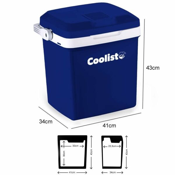 COOLIST CLT26 Sıcak - Soğuk Oto Buzdolabı 26 Litre 12/220 Volt