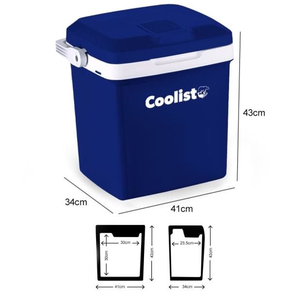 COOLIST CLT26 Sıcak - Soğuk Oto Buzdolabı 26 Litre 12/220 Volt