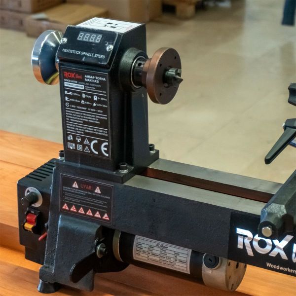ROX Wood Devir Ayarlı Ahşap Torna Makinası 750 Watt
