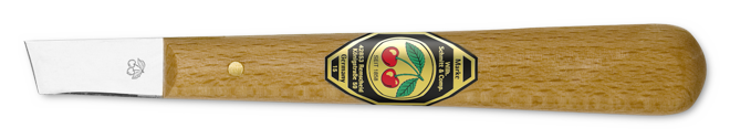 KIRSCHEN Two Cherries Düz Eğri Ağızlı Ahşap Oyma Bıçağı (3354000)
