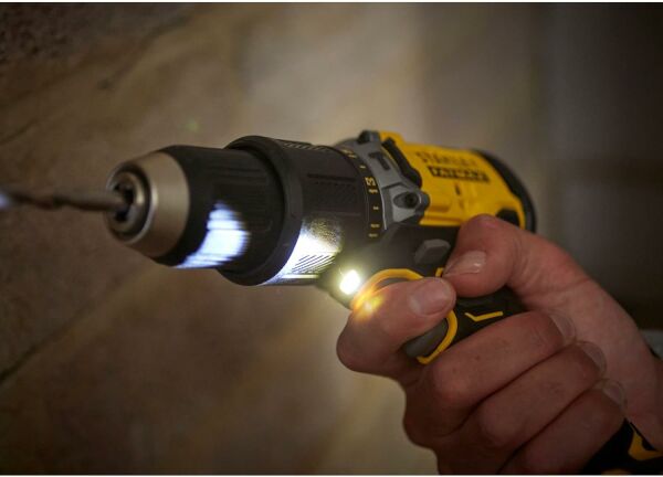 Stanley Fatmax 18V Şarjlı Kömürsüz Darbeli Matkap & Şarjlı Somun Sıkma 1x4Ah Akü - SFMCK217M1S
