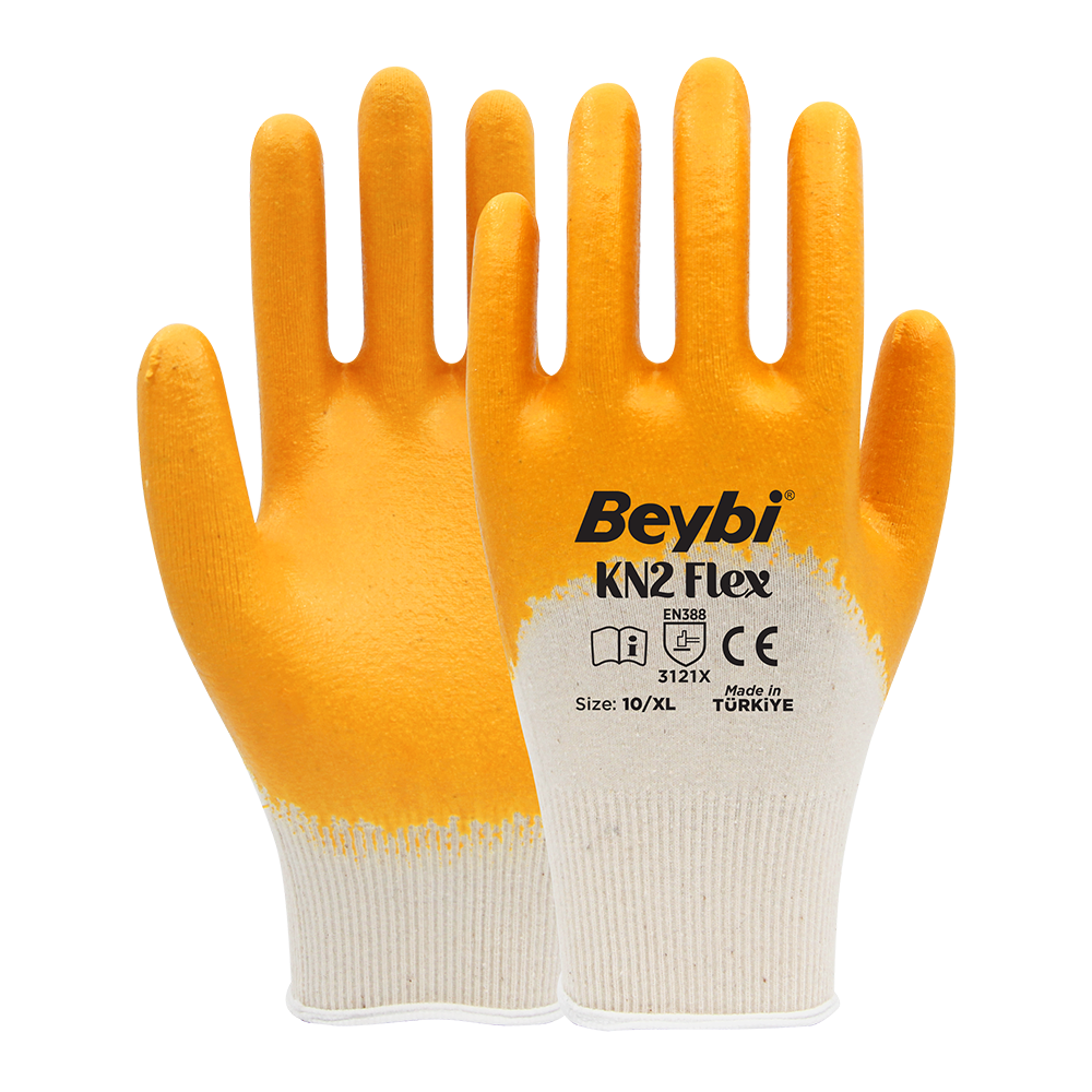 BEYBİ KN-2 Flex Nitril İş Eldiven 9 Numara