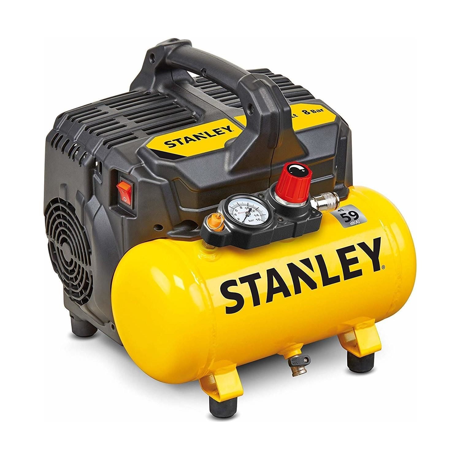 STANLEY DST 100/8/6 Ultra Sessiz Hava Kompresörü 6 Litre